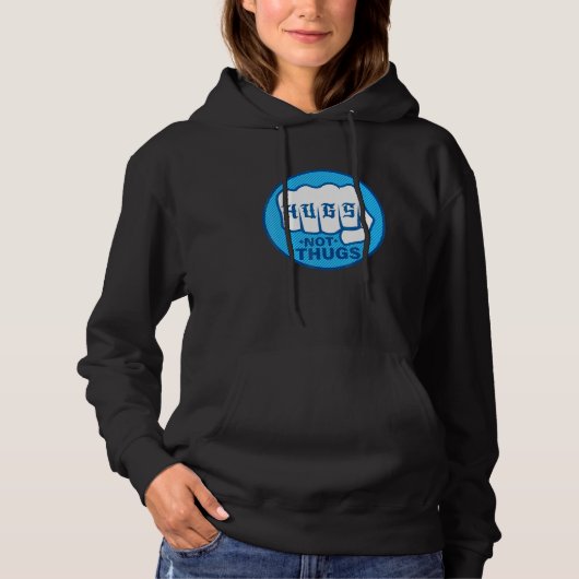 UMARMUNGEN STATT SCHLÄGER HOODIE (Vorderseite)