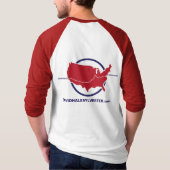 Umarmungen und High5s US bereisen - ¾ Hülsen-T - T-Shirt (Rückseite)