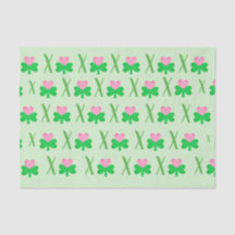 Umarmungen und Küsse Kleeblatt und