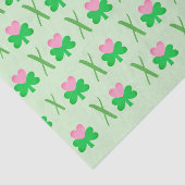 Umarmungen und Küsse Kleeblatt und Seidenpapier (Ausschnitt)