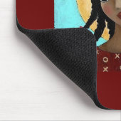 Umarmungen und Küsse Mousepad (Ecke)