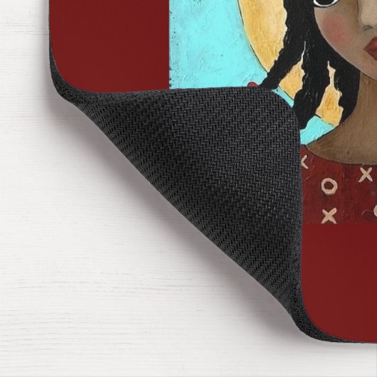 Umarmungen und Küsse Mousepad (Ecke)