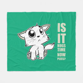 Umarmungen Zeit Fleecedecke