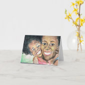 Umarmungs-Anmerkungs-Karte Karte (Gelbe Blume)