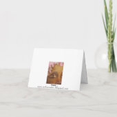 Umarmungs-Anmerkungs-Karte Karte (Rückseite)