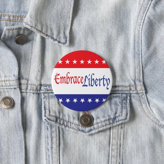 Umarmungs-Freiheit Button (Beispiel)