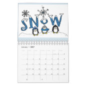Umarmungs-Gekritzel-Kalender 2019v (klein) Kalender (Jan 2027)