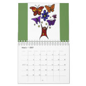Umarmungs-Gekritzel-Kalender 2019v (klein) Kalender (Mär 2027)