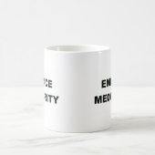 Umarmungs-Mittelmäßigkeit Kaffeetasse (Mittel)