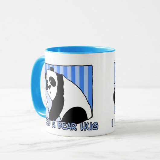 Umarmungs-Tasse Tasse (Vorderseite Links)