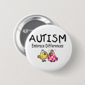 Umarmungs-Unterschiede (PY) Button (Vorne & Hinten)