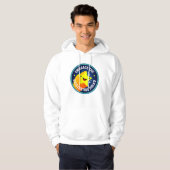 Umarmungsaufkleber Hoodie (Vorne ganz)