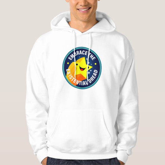 Umarmungsaufkleber Hoodie (Vorderseite)
