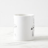 Umarmungsfische Kaffeetasse (Mittel)