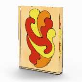 Umarmungskurven (Gelb, Rot, Orange) Fotoblock (Rechts)