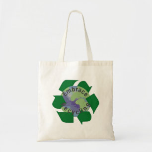 Umarmungsrecyceln Tragetasche