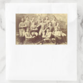 UMass Football 1888 Rechteckiger Aufkleber (Tasche)