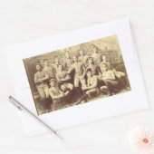 UMass Football 1888 Rechteckiger Aufkleber (Umschlag)