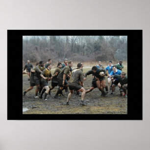 UMass Lowell das Rugby Männer Poster