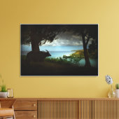 Umatac Carabao-Leinwand Leinwanddruck (Insitu (Wohnzimmer))