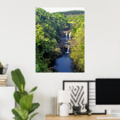 UMAUMA FALLS HAWAII POSTER (Heimbüro)