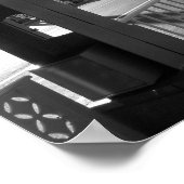 Umaya Bridge: Sumida River, Tokyo Poster (Ecke)