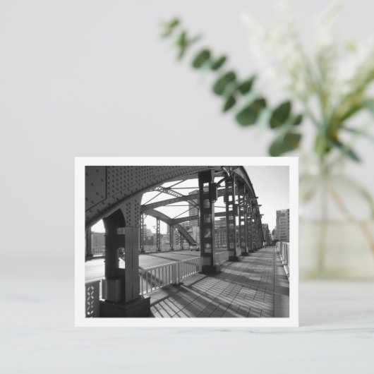 Umaya-Brücke: Sumida-Fluss, Tokyo Postcard Postkarte (Stehend Vorderseite)