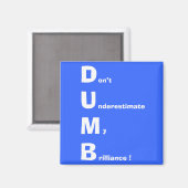 UMB (weiß) Magnet (Vorderseite/Rückseite)