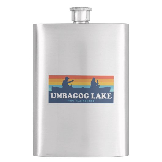 Umbagog Lake New Hampshire Canog Flachmann (Vorderseite)