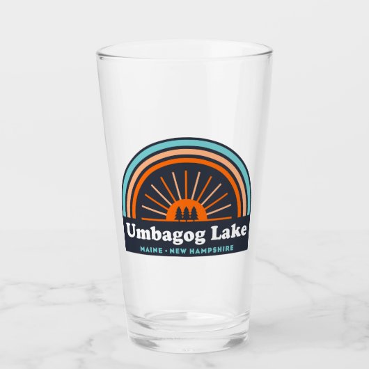 Umbagog Lake New Hampshire Maine Glas (Vorderseite)