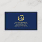 Umbau der Minimalistischen Rahmen-Zuhause Visitenkarte (Rückseite)