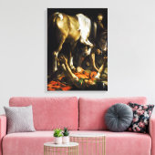 Umbau von Caravaggio auf dem Weg nach Damaskus Leinwanddruck (Insitu (Wohnzimmer))