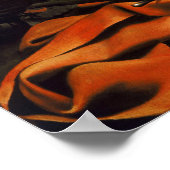 Umbau von Caravaggio auf dem Weg nach Damaskus Poster (Ecke)