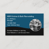 Umbau von Küche und Bad Visitenkarte (Vorderseite)