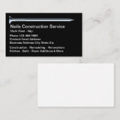 Umbaudienst Visitenkarte (Vorne/Hinten)