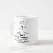 Umbauunternehmen für Loft oder Dachkonversion Kaffeetasse (Vorderseite Links)