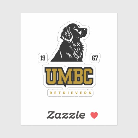 UMBC Retrievers - Fette Uni Baseball Spirit Aufkleber (Blatt)
