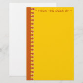 Umber Edge Briefpapier (Vorne/Hinten)