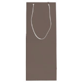 Umber Geschenktüte Für Weinflaschen (Rückseite)