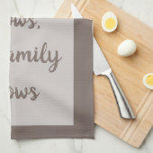 Umber - Weiße Küchentücher (Viertel Falte)