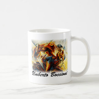 Umberto Boccioni - Dynamik eines Fußball-Spielers Kaffeetasse