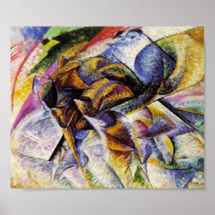 Umberto Boccioni - Dynamism of a Cyclist Poster