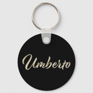 Umberto-Whitegold Button-Schlüsselger Schlüsselanhänger