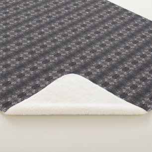 Umbral Schwarze abstrakte Aquarellkunst Sherpadecke