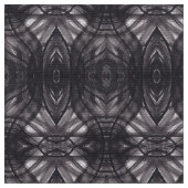 Umbral Schwarze Abstrakte Aquarellkunst Stoff (Nahaufnahme)