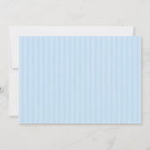 Umbrella Baby Dusche Einladung (Rückseite)