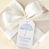 Umbrella Baby Dusche Geschenkanhänger