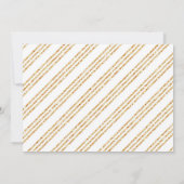 Umbrella Baby Shower Einladung (Rückseite)