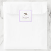 Umbrella Baby Shower Stickers (Tasche)