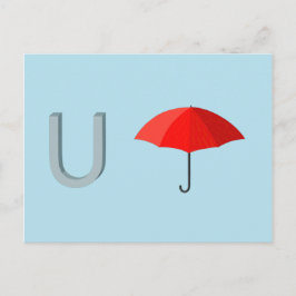 Umbrella Card Postkarte